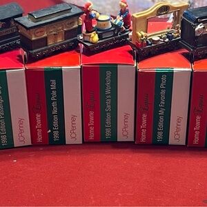 JC Penney Home Towne Express Christmas train set 1998